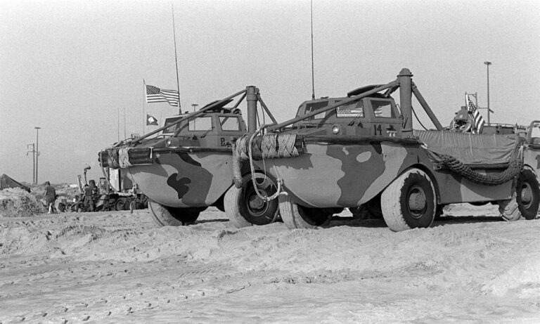 LARC-V؛ قایق چرخ دار ارتش آمریکا 1